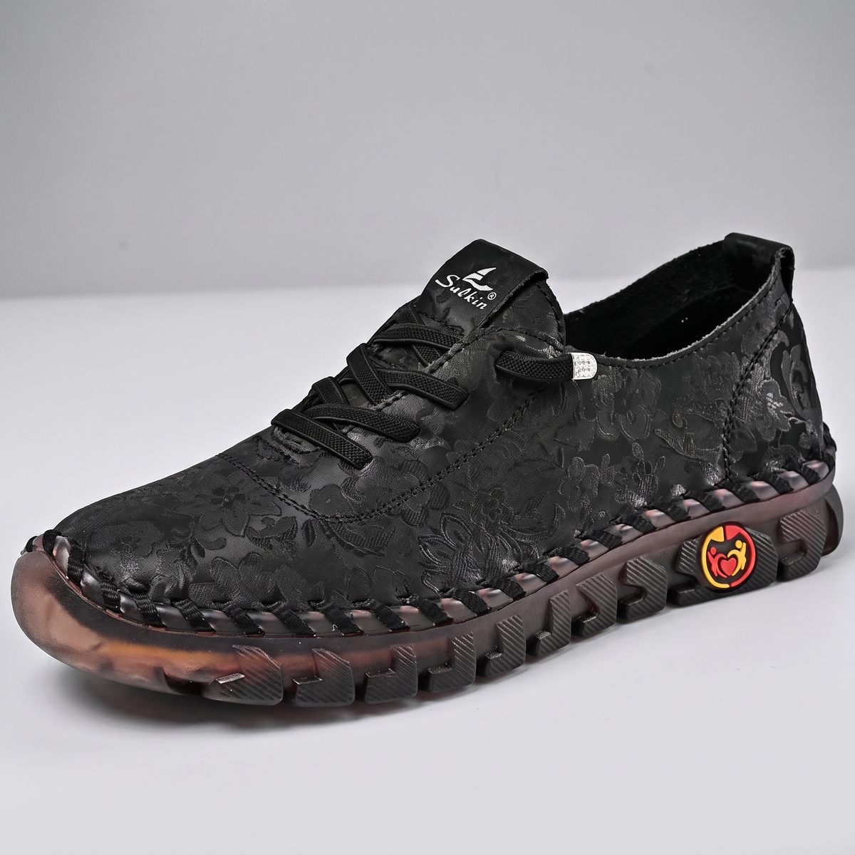 Elaine Orthopaedic Leather Oxfords