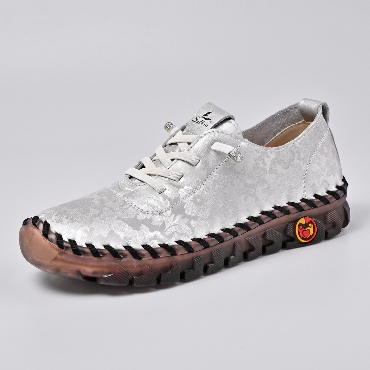 Elaine Orthopaedic Leather Oxfords