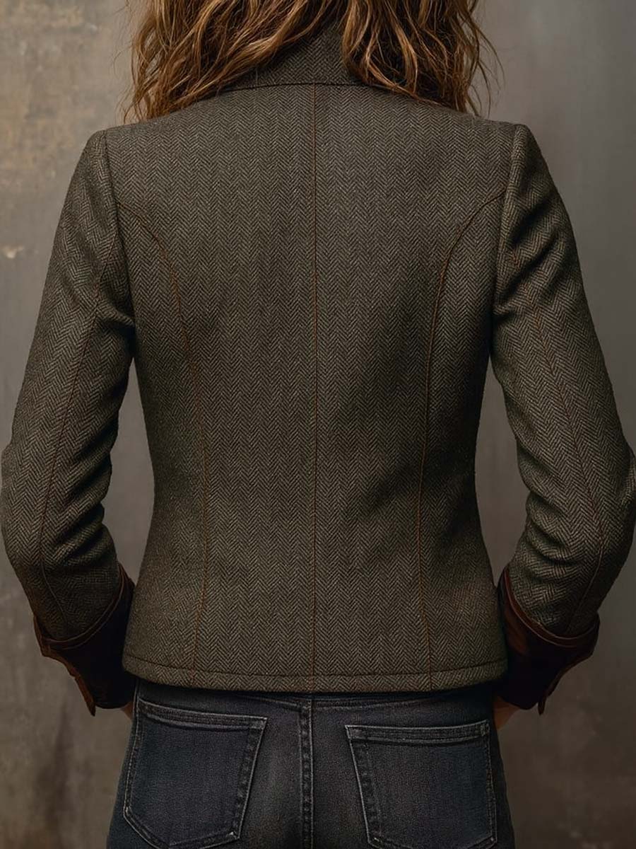 Rachel Heritage Herringbone Jacket