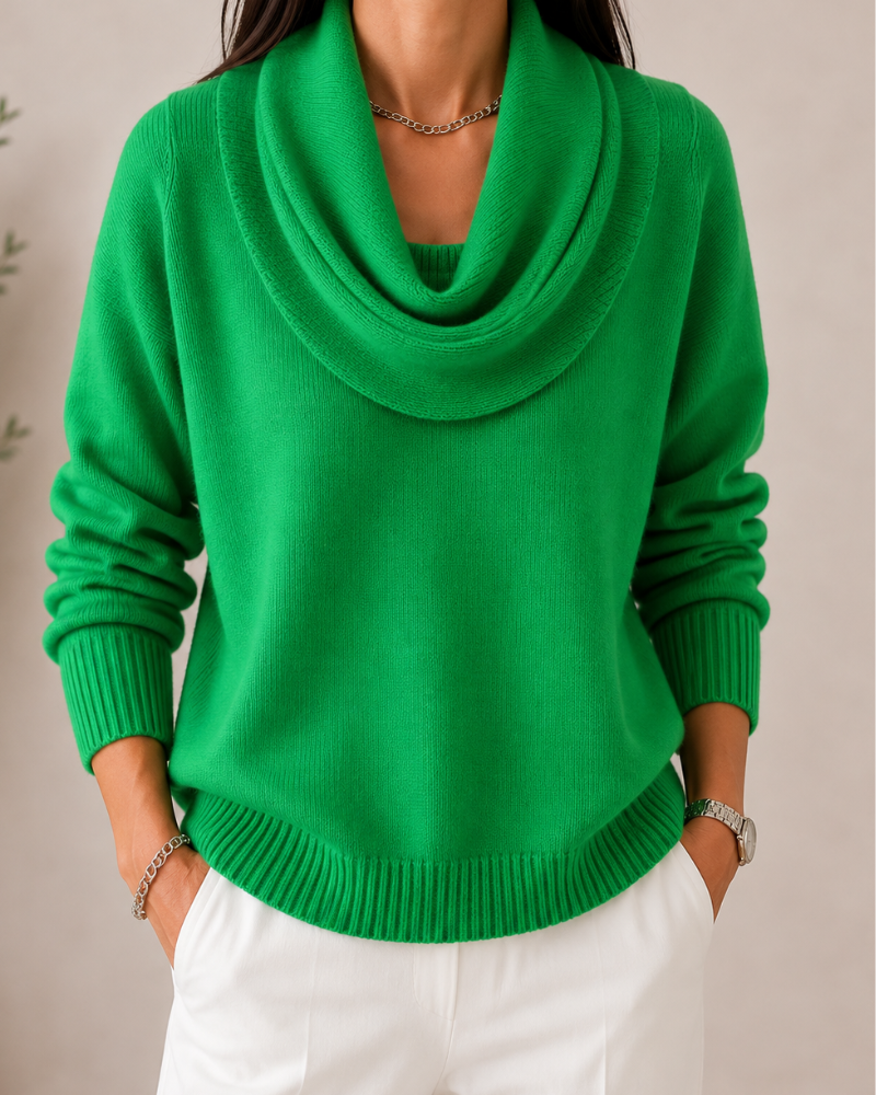 Margaret Effortless Cowl Knit Jumper