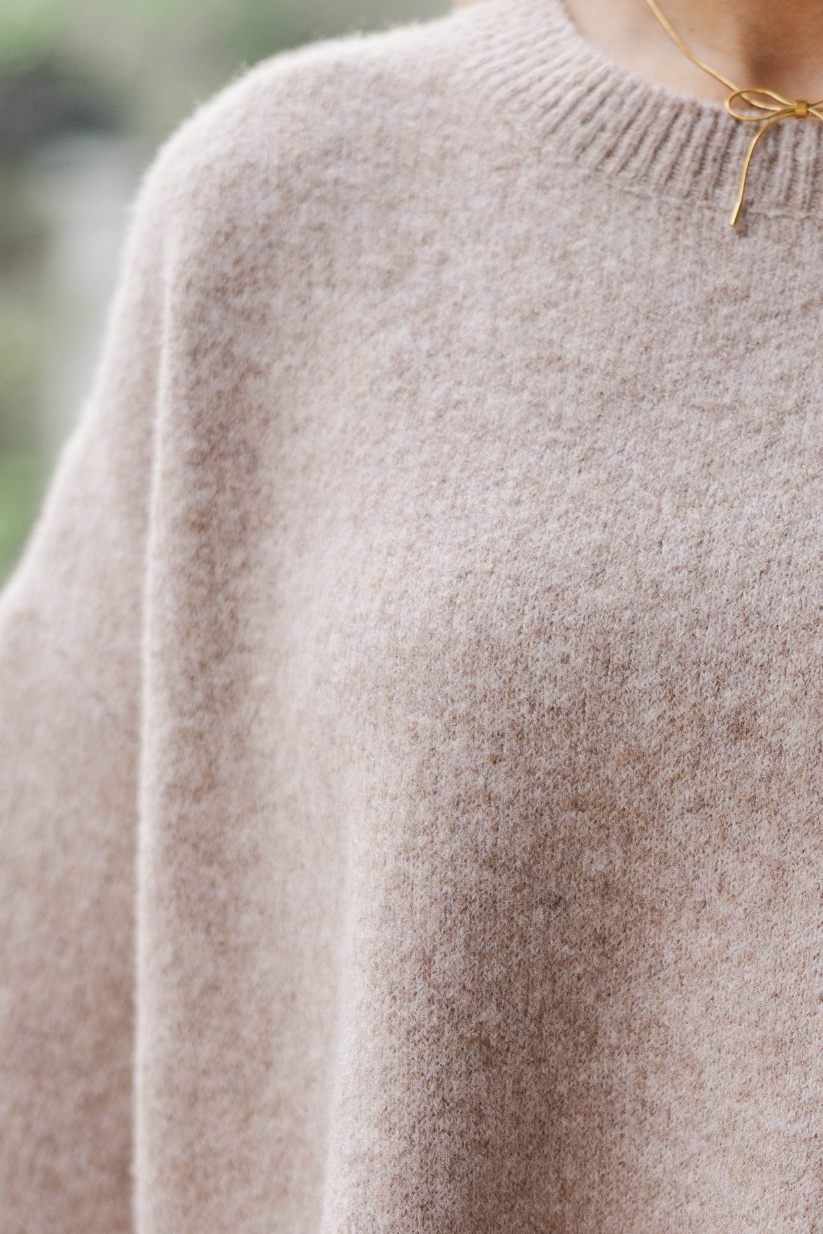 Charlie | No Doubt About It Taupe Sweater