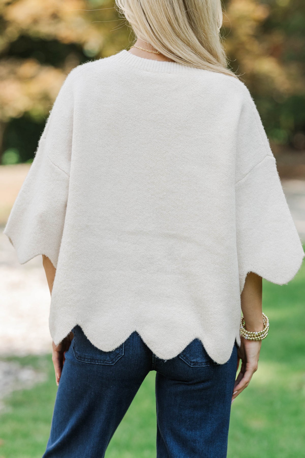 Rebecca™ | Cream Sweater