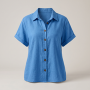 ZARA BUTTON FRONT BLOUSE
