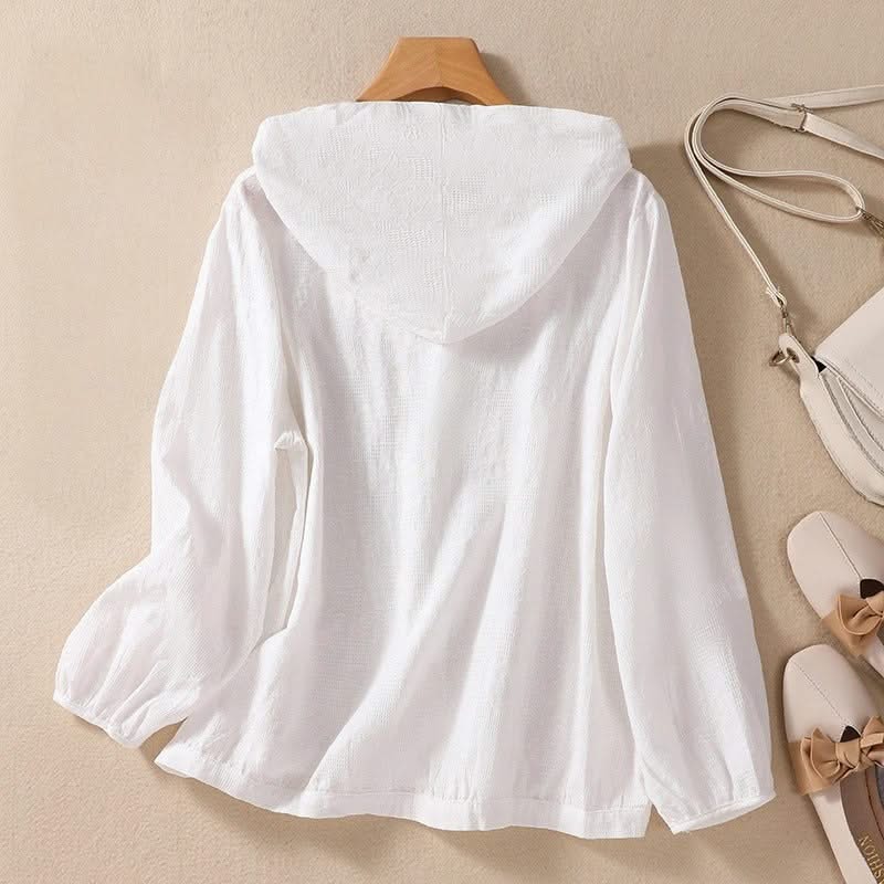 MIRI LINEN HOODIE