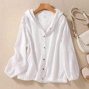 MIRI LINEN HOODIE