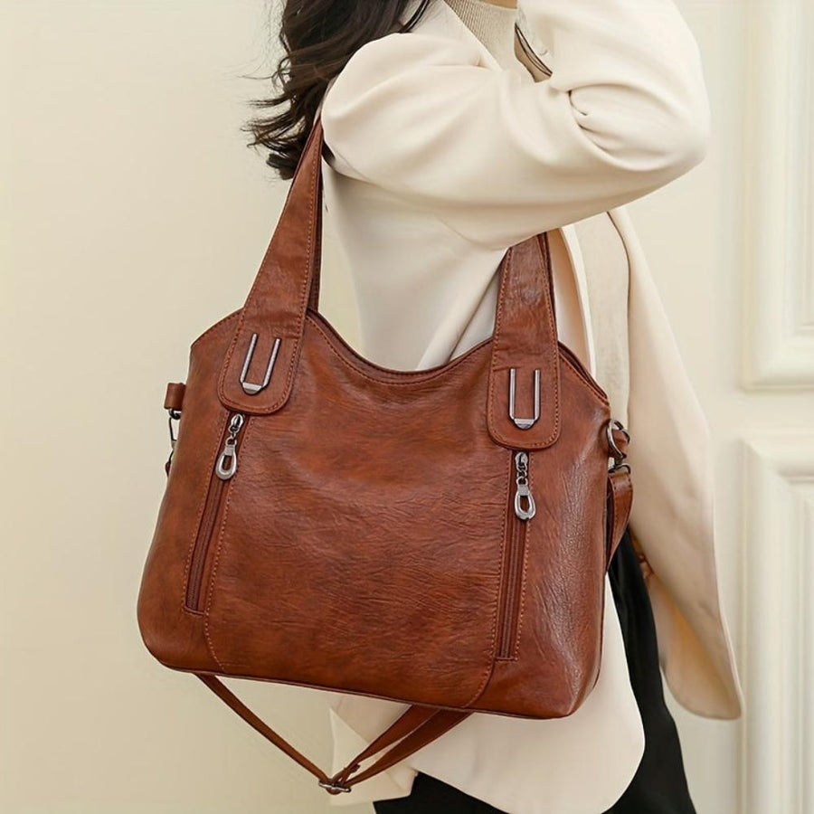Emma | Timeless and Familiar — Retro Leather Shoulder Bag