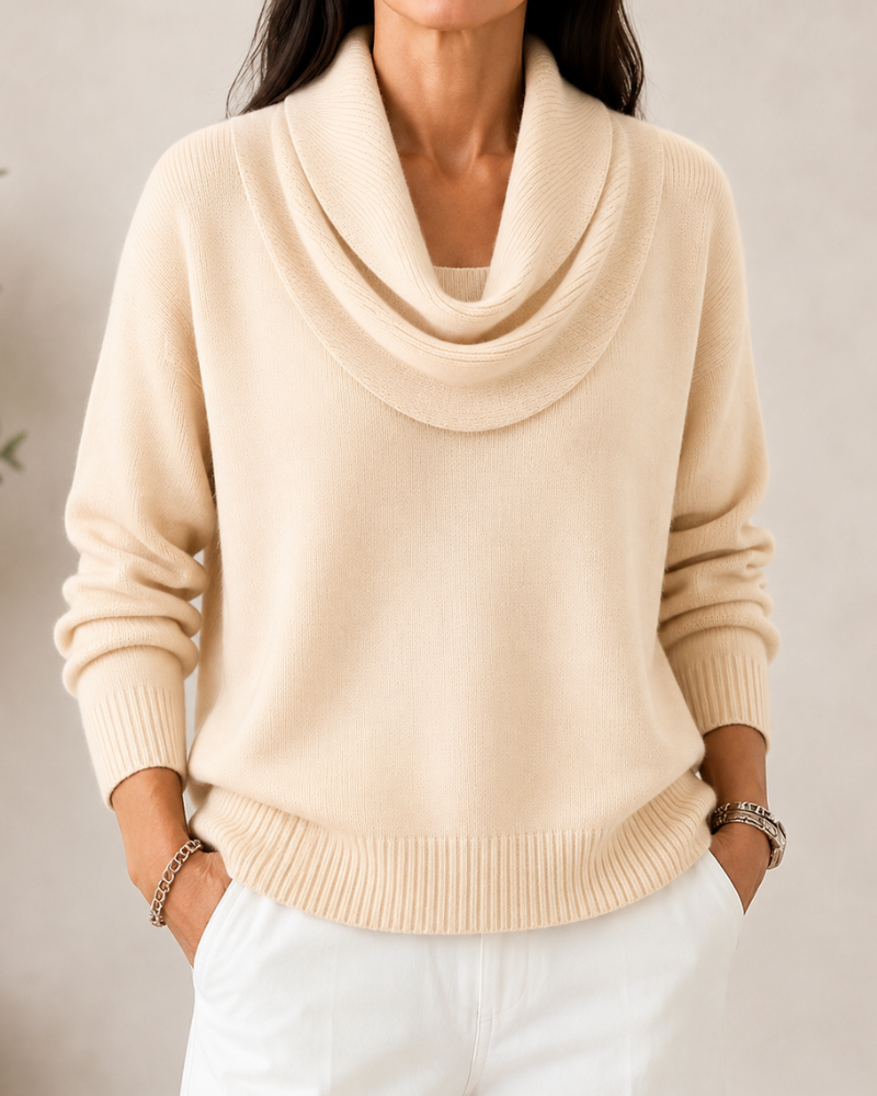 Margaret Effortless Cowl Knit Jumper