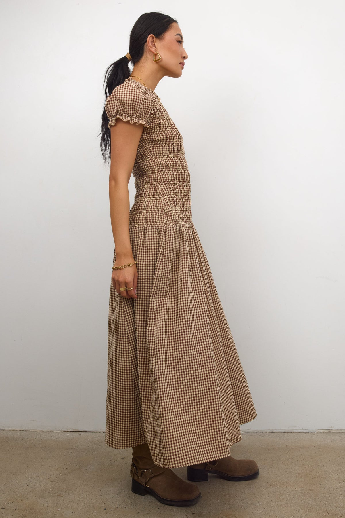 Opal™ | Gingham Maxi Dress