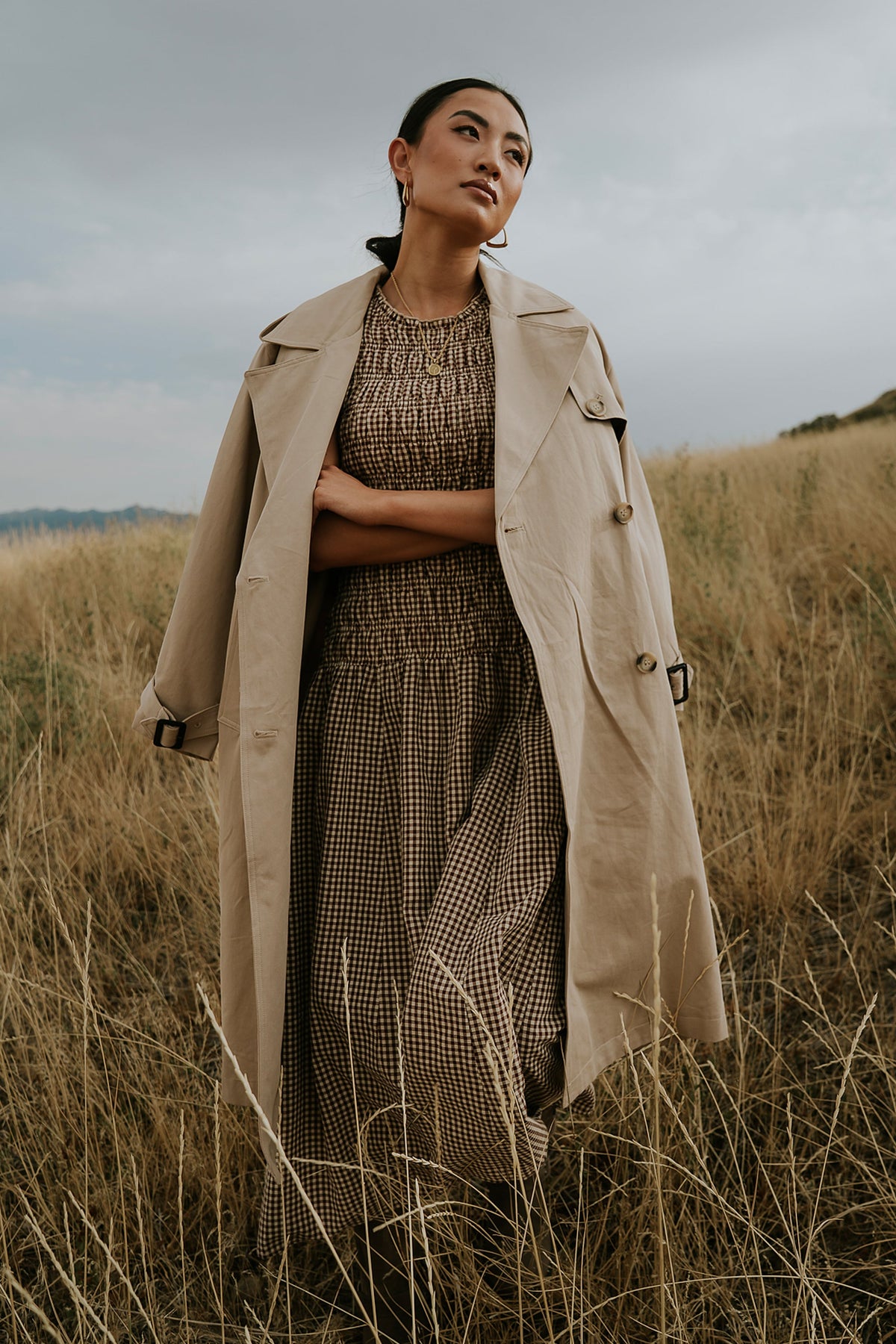 Opal™ | Gingham Maxi Dress