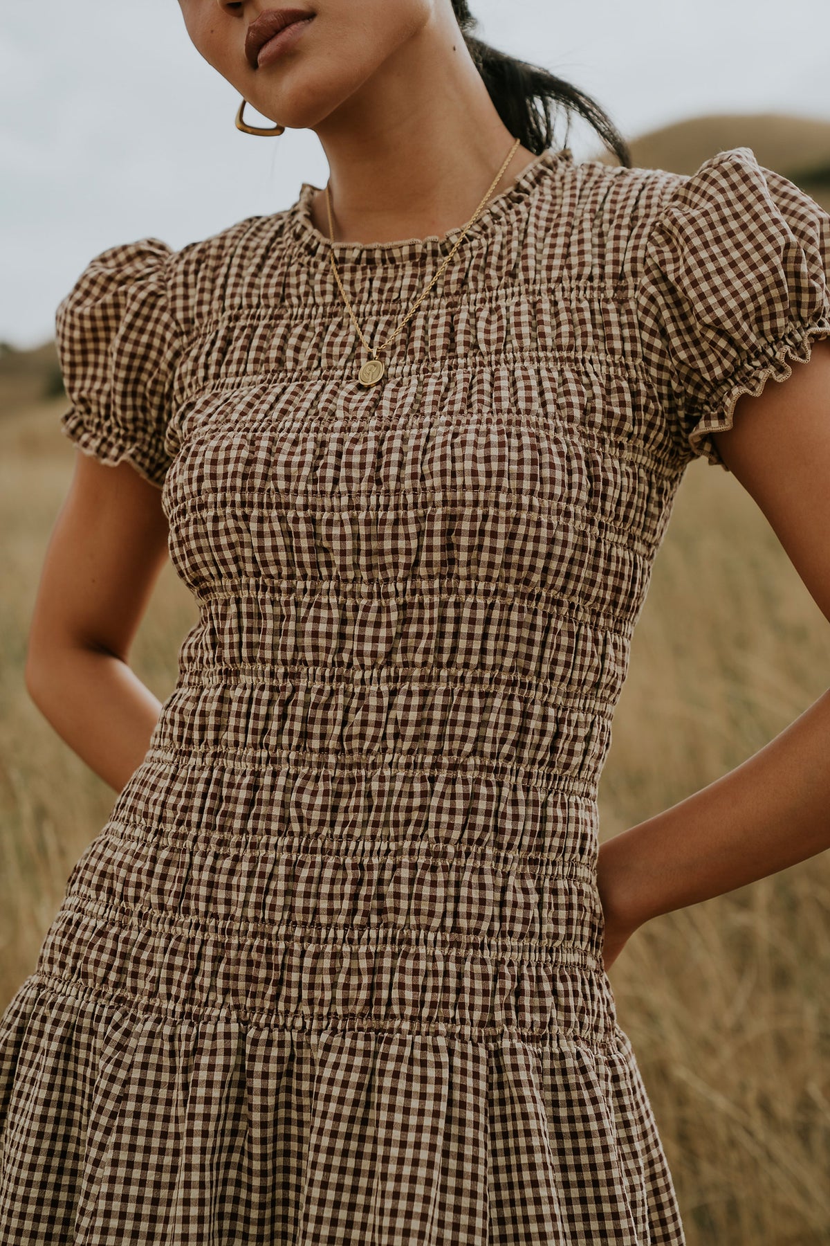 Opal™ | Gingham Maxi Dress