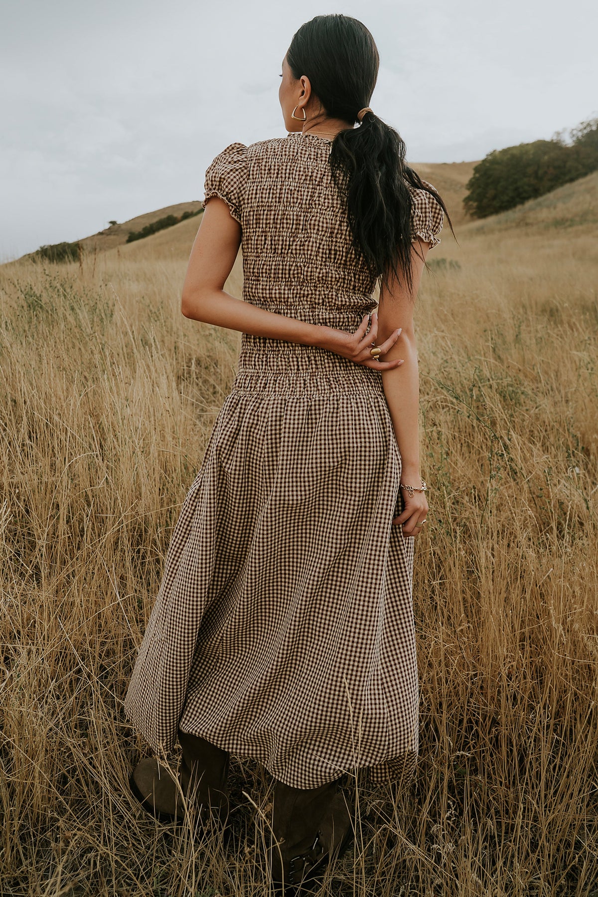 Opal™ | Gingham Maxi Dress
