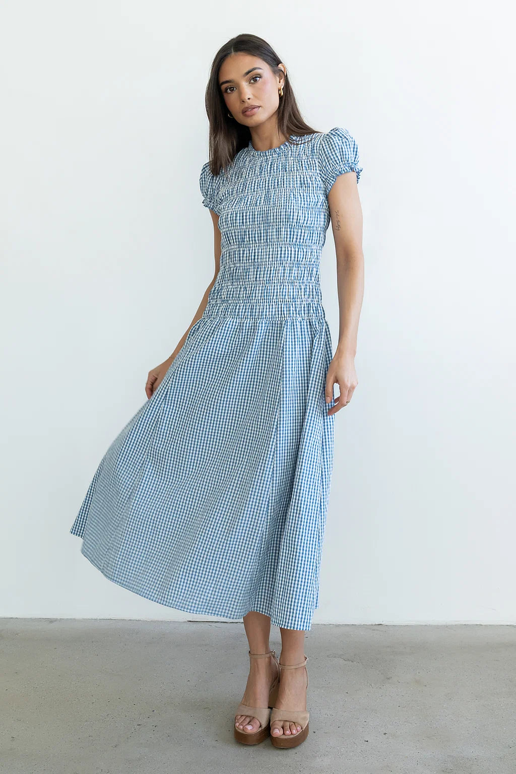 Opal™ | Gingham Maxi Dress