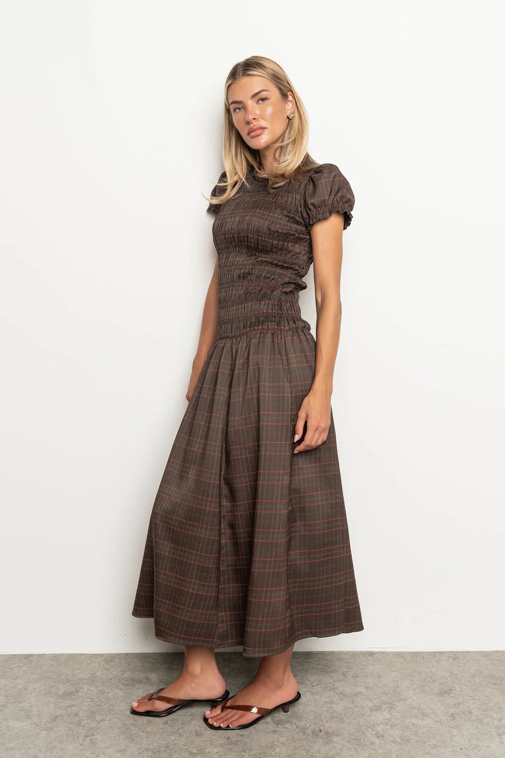 Opal™ | Gingham Maxi Dress