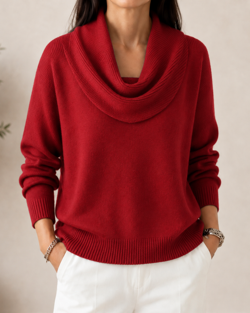 Margaret Effortless Cowl Knit Jumper