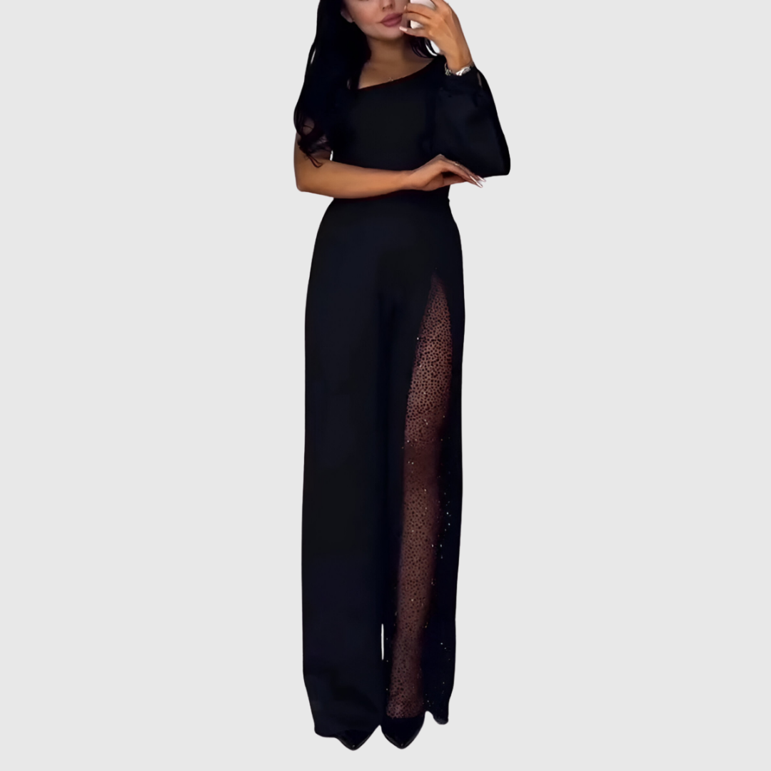 EIRISSE | MODERN WIDE-LEG JUMPSUIT