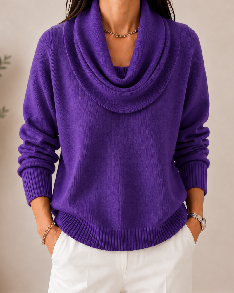 Margaret Effortless Cowl Knit Jumper