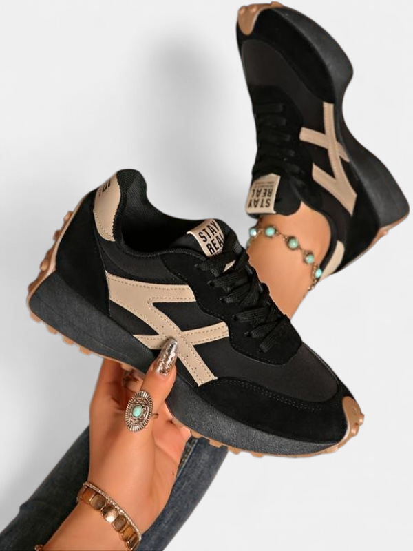 ADRIANA | Women's Casual Thick-Sole Leather Sneakers