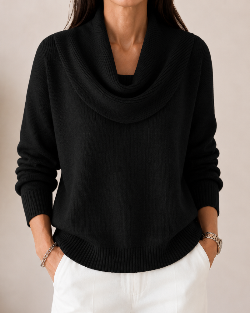 Margaret Effortless Cowl Knit Jumper