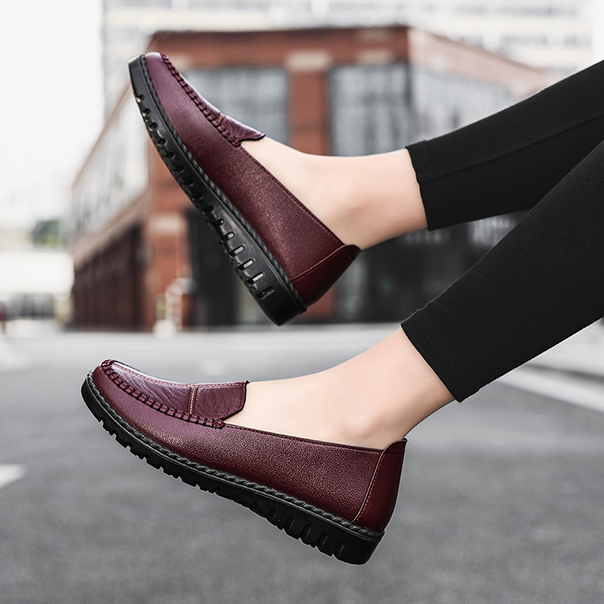 Edith™ | Stitched Comfort Loafers