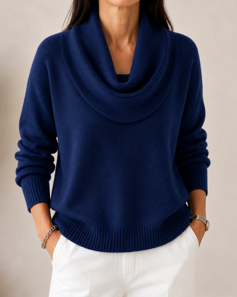 Margaret Effortless Cowl Knit Jumper