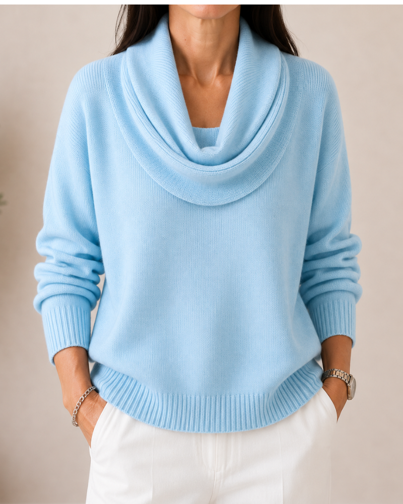 Margaret Effortless Cowl Knit Jumper