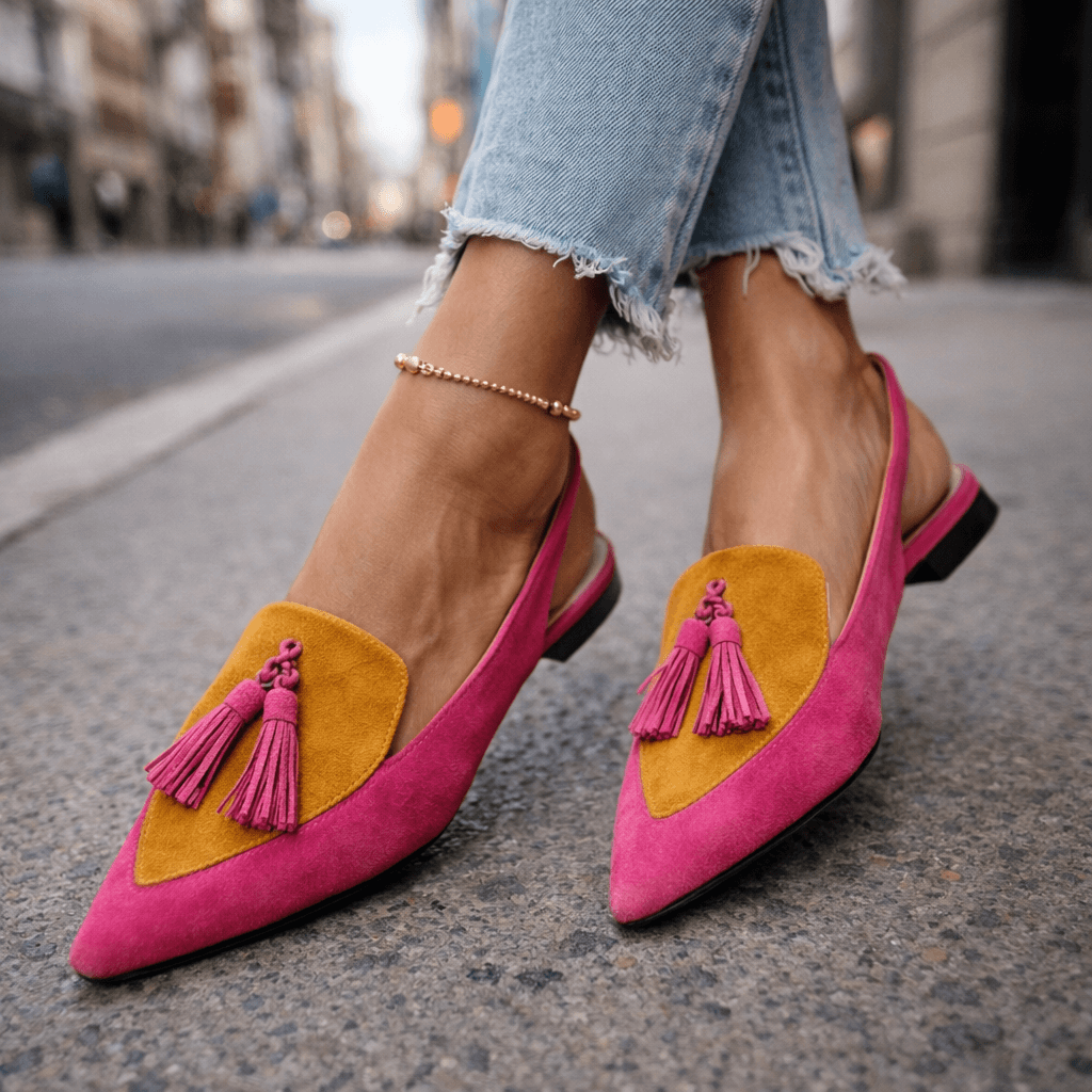 Eliza | Tasseled Strappy Sandals