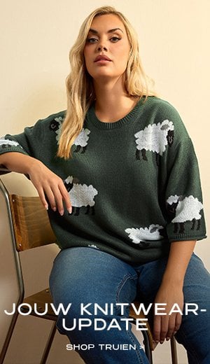 YOURS groene geruite fleece