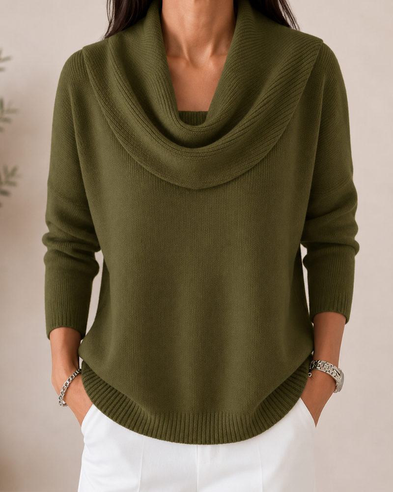 Margaret Effortless Cowl Knit Jumper
