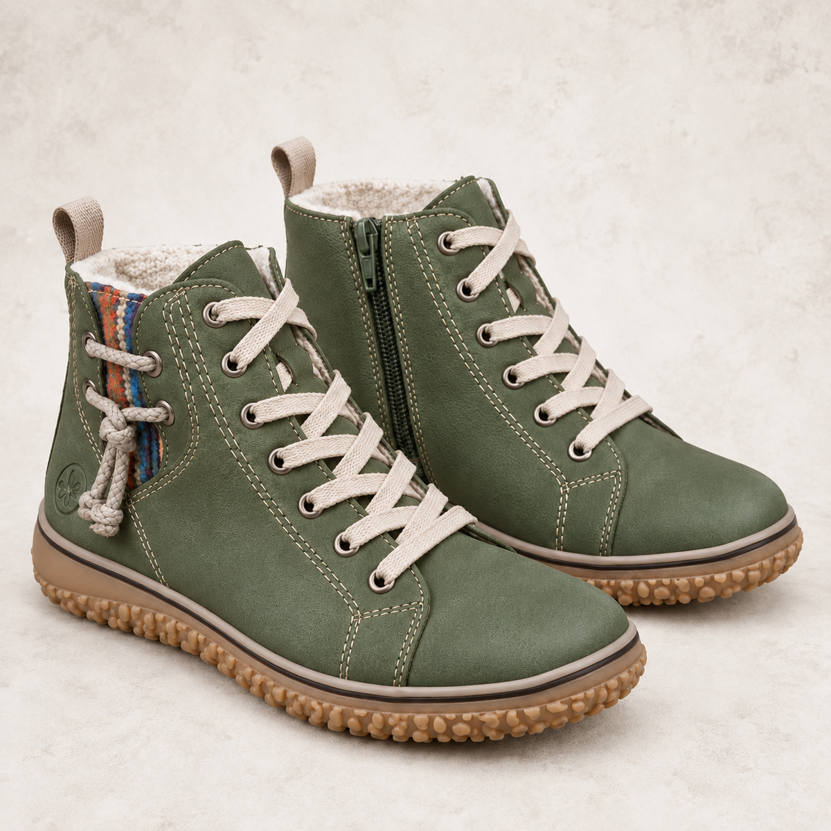 Ainsley Cosy Comfort Zip Ankle Boots