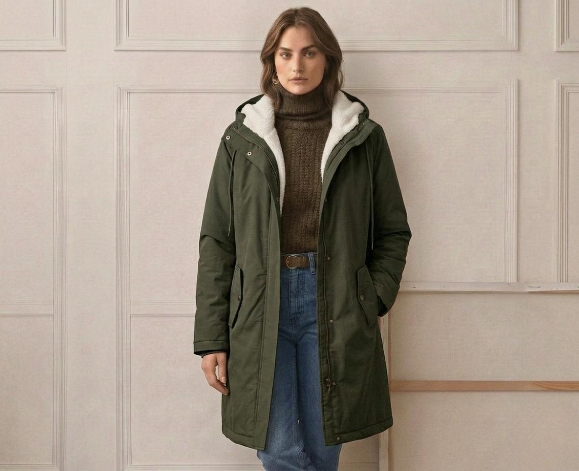 Eleanor - Hooded Longline Winter Parka
