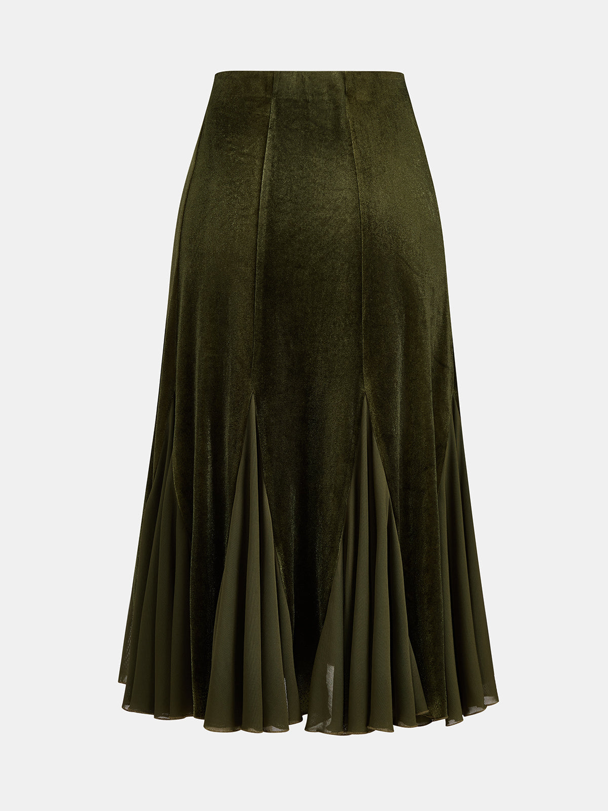 Penelope Velvet Maxi Skirt
