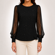 Vivienne Elegant Shimmer Blouse