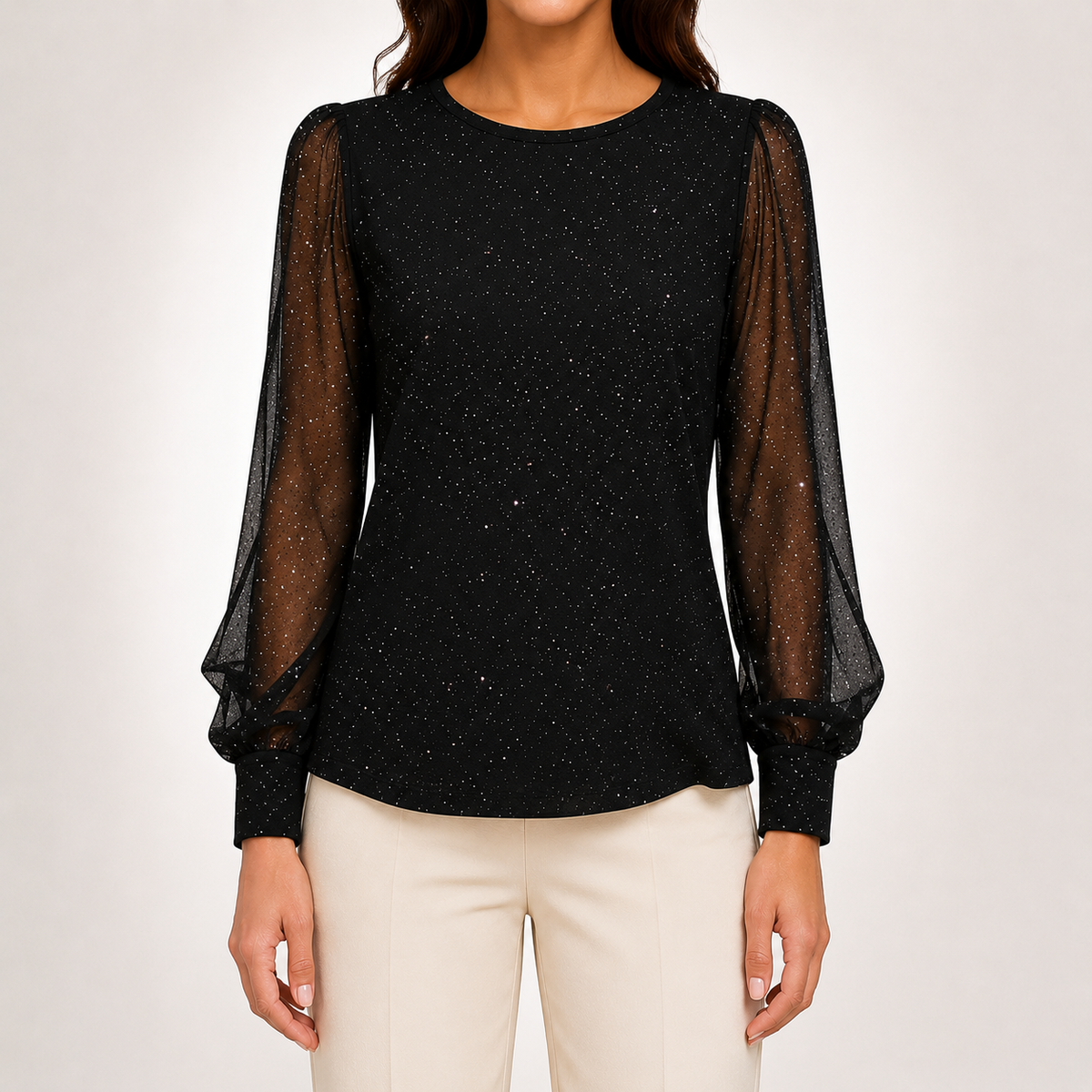 Vivienne Elegant Shimmer Blouse
