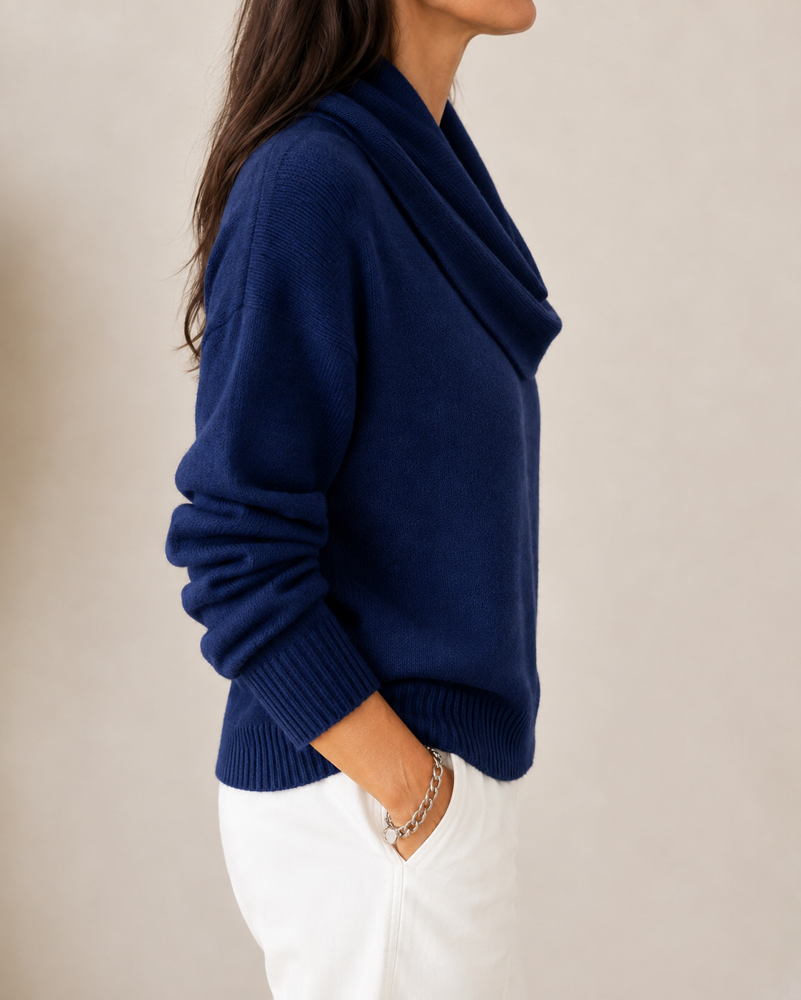 Margaret Effortless Cowl Knit Jumper