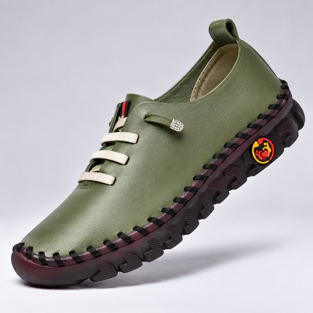 Elaine Orthopaedic Leather Oxfords
