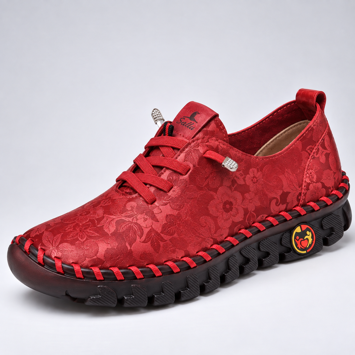 Elaine Orthopaedic Leather Oxfords