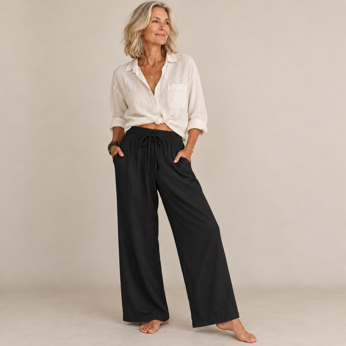 ALINA LINEN PANTS
