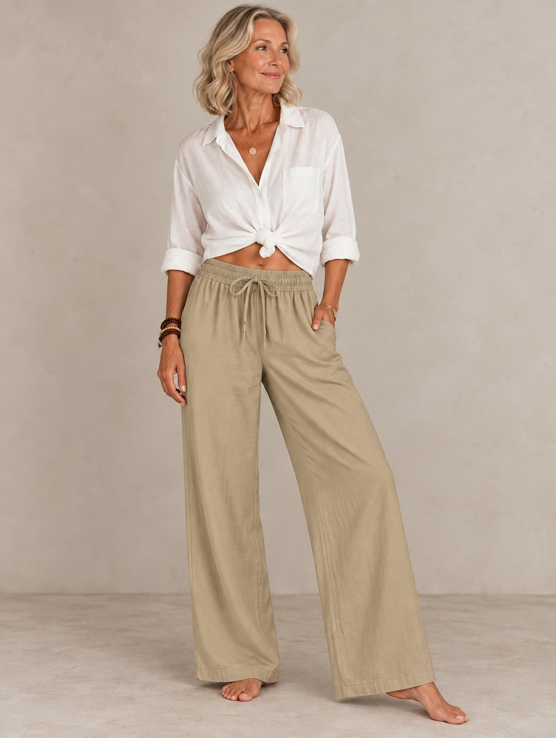 ALINA LINEN PANTS