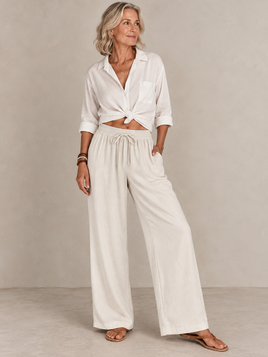 ALINA LINEN PANTS