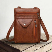 Lina | Vintage feel, daily comfort — Leather Shoulder Bag
