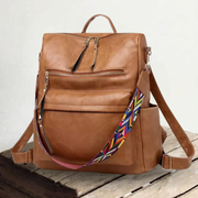Nora | Work and life in one bag — Leather Backpack