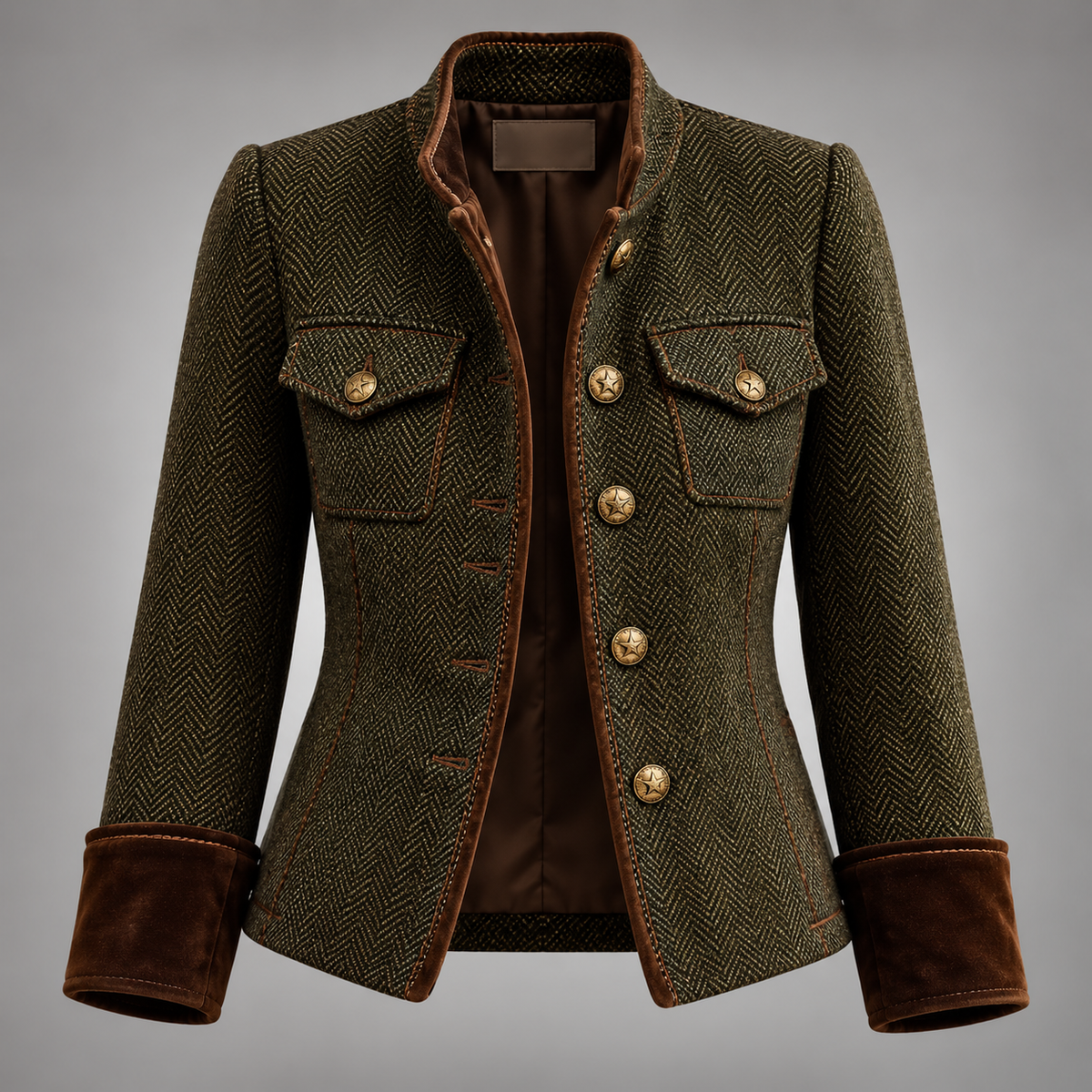 Rachel Heritage Herringbone Jacket