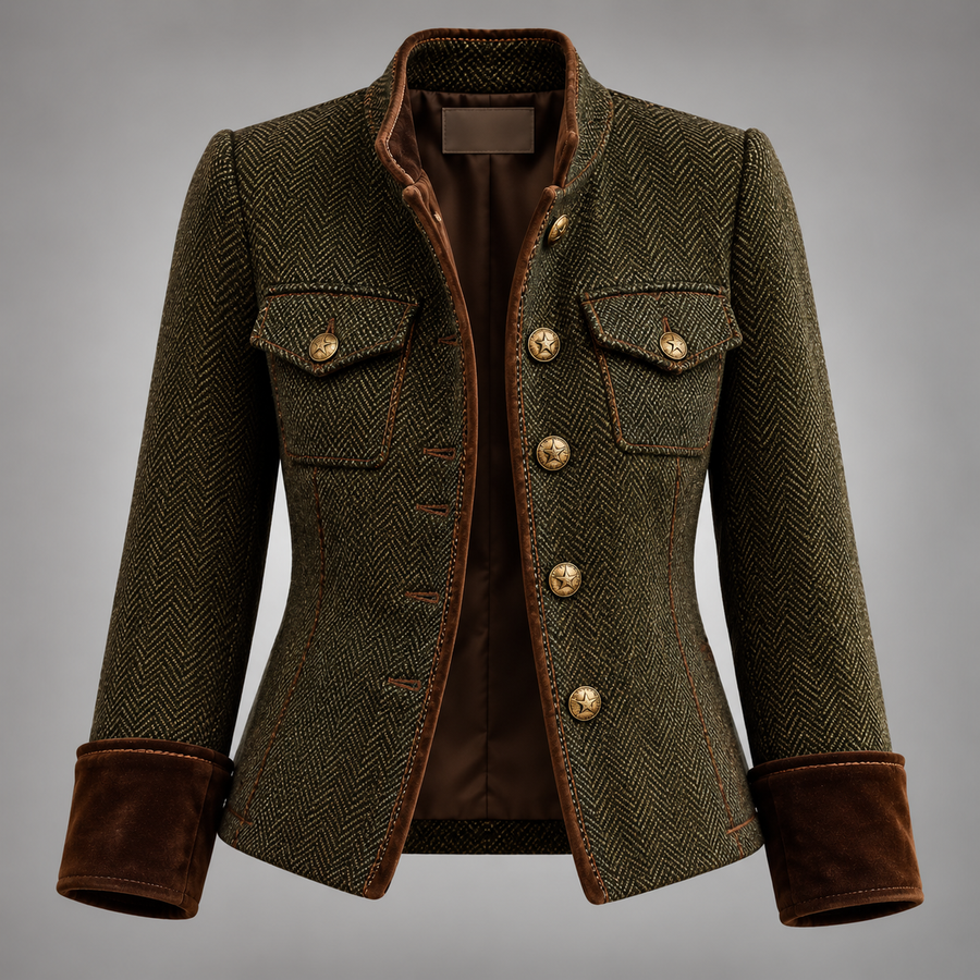 Rachel Heritage Herringbone Jacket