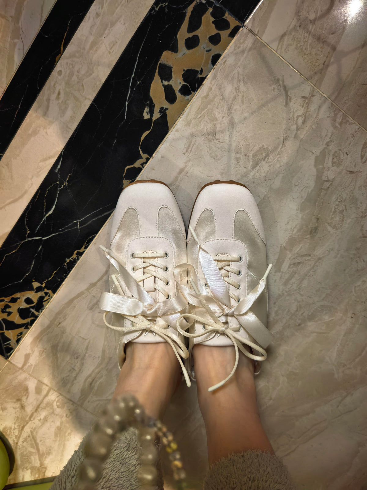 Designer Look Ballerina Sneakers