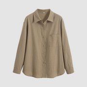 Noemi™ Soft classic pocket blouse