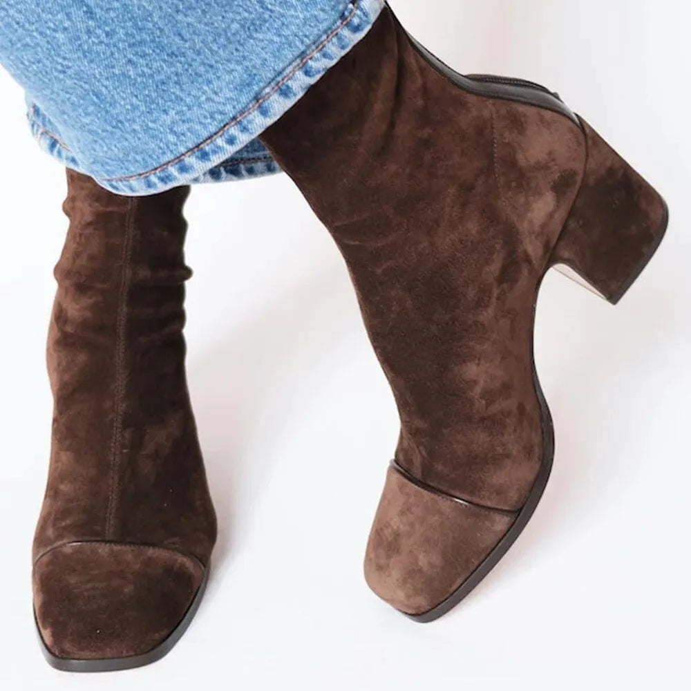 Melvarienne Elegant Comfort Ankle Boots