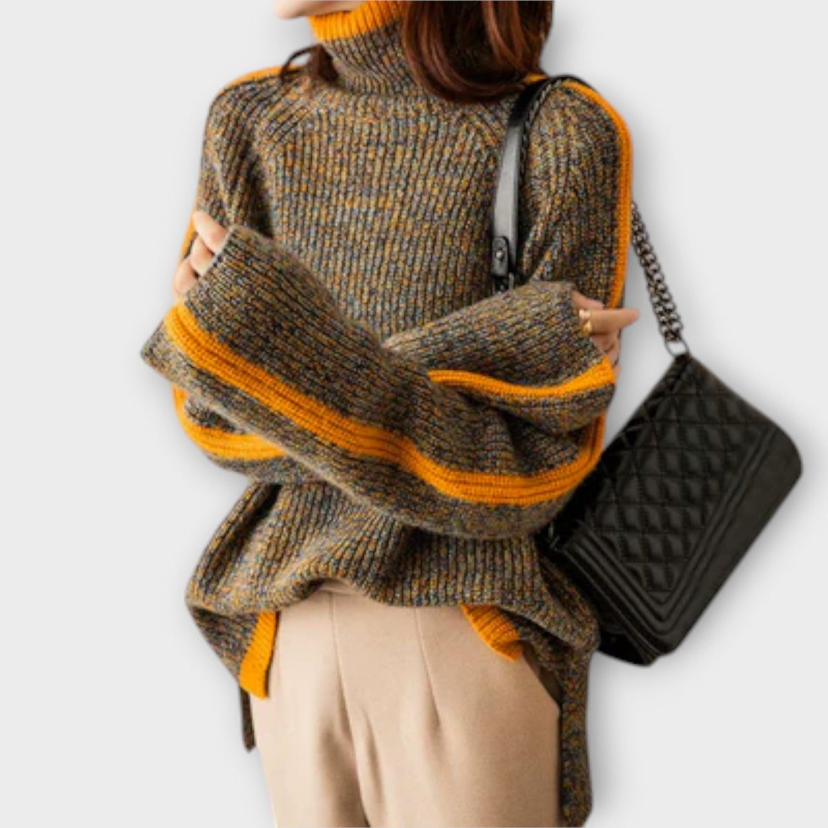 Breseis - Vintage Turtleneck Jumper