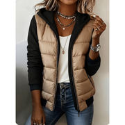 Mariam - Dames Jacket met Gewatteerd Ontwerp en Capuchon