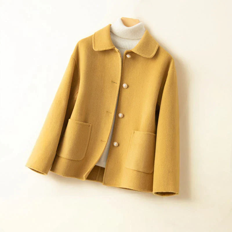 Meri Premium Elegant Pearl Jacket Cashmere
