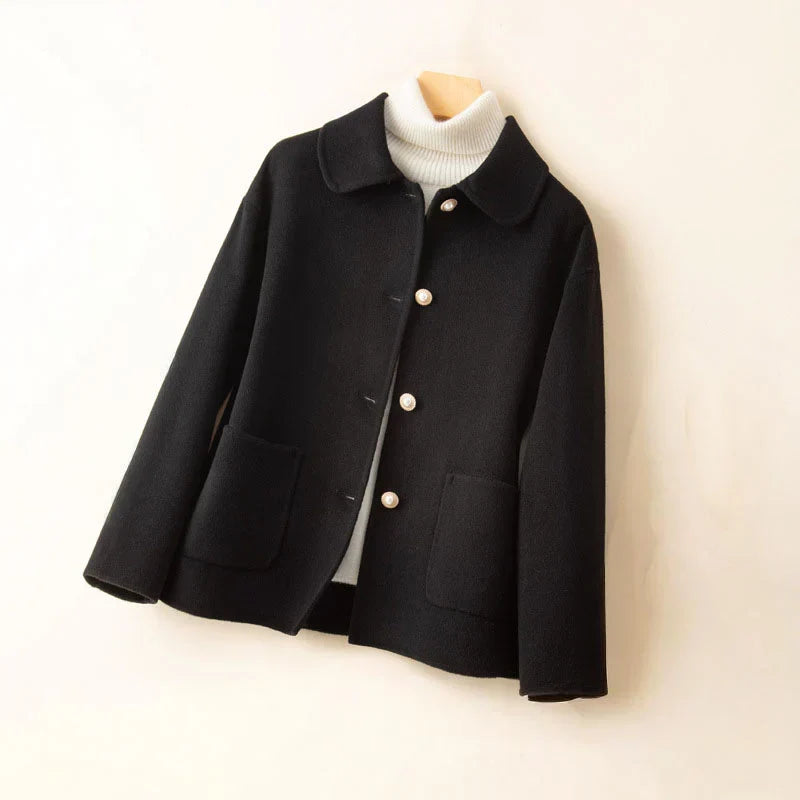 Meri Premium Elegant Pearl Jacket Cashmere